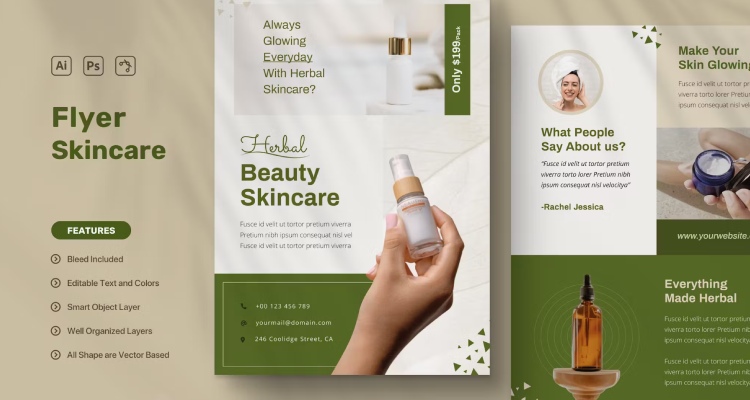 Skincare Modern Flyer 