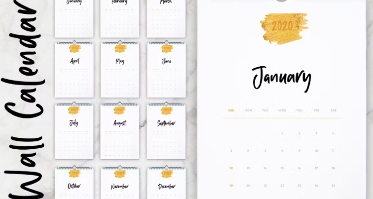 Blank Monthly Calendar Template