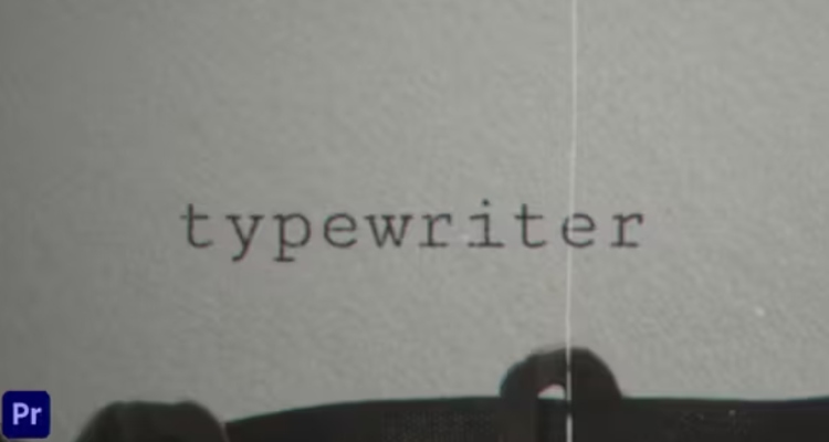 Typewriter | Premiere Pro Template