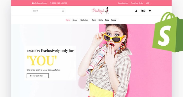 Fashion Boutique—Responsive Shopify Theme