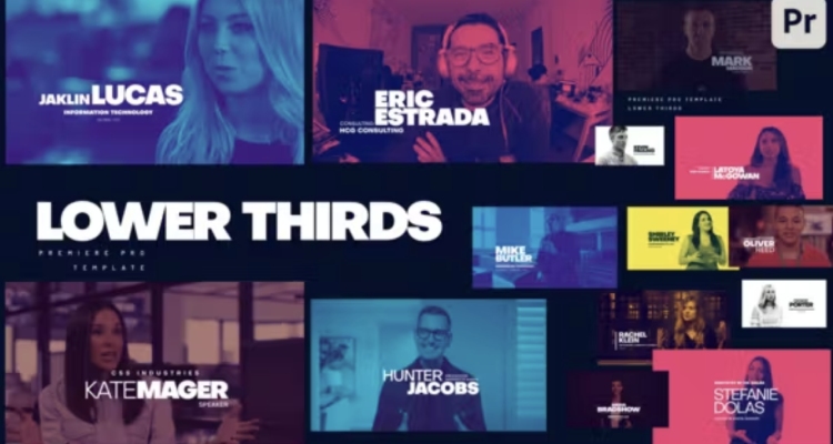 Lower Thirds for Premiere Pro