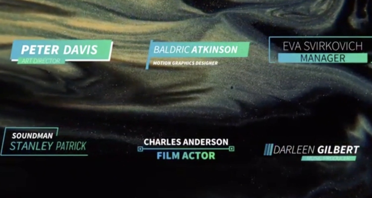 Clean Adobe Premiere Lower Thirds