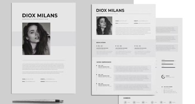 Elegant Template for Resumes in 2023