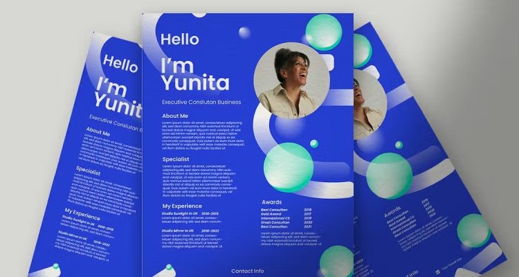 Resume / CV Modern Design Template