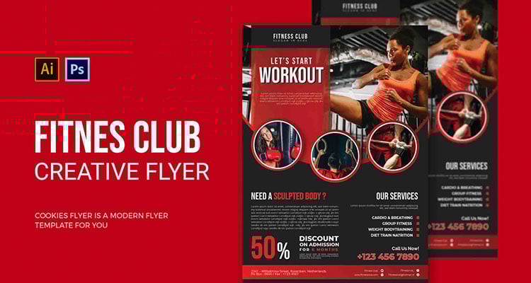 Fitness Club - Flyer