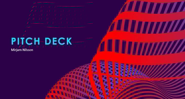 Futuristic pitch deck