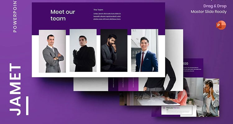 Jamet Presentation PowerPoint Template
