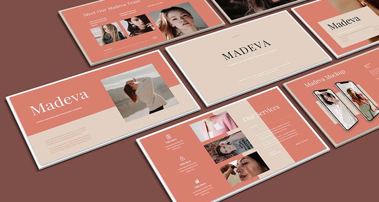 Madeva Business Presentation PowerPoint Template