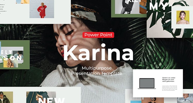 Karina PowerPoint Template
