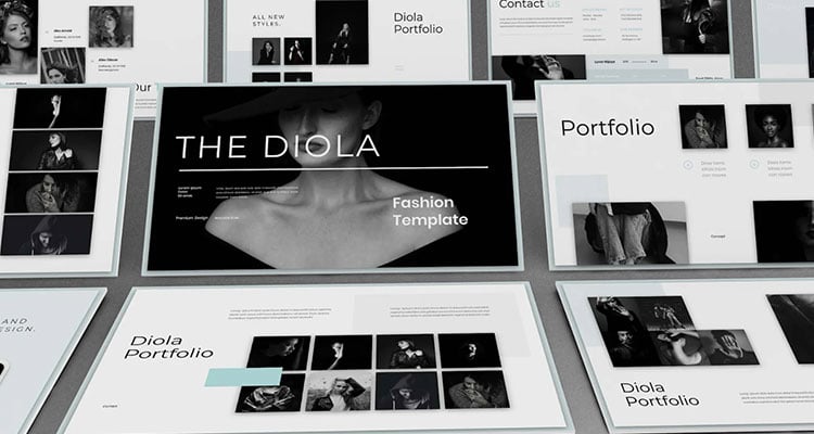 Diola Business Presentation PowerPoint Template