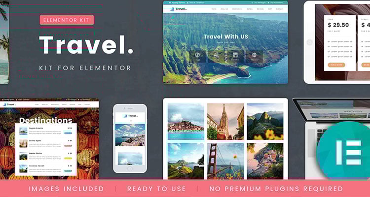 TravelTour Travel & Booking Template Kit