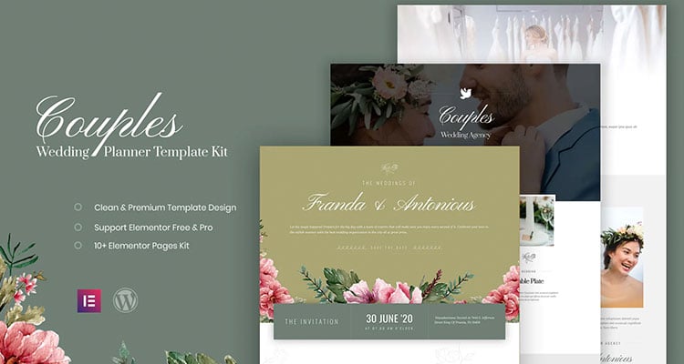 Couples Wedding Planner Template Kit