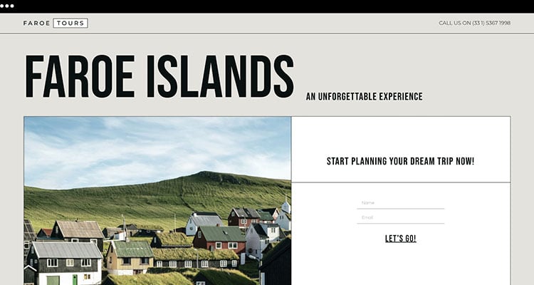 Faroe Islands Trip Planner One Page Kit