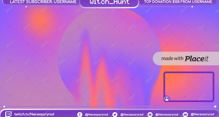 Twitch Overlay Maker for Gaming Streamers