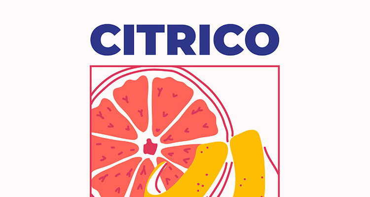 Fresh Cocktail Bar Logo Template