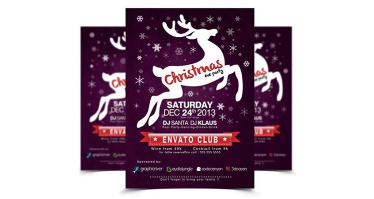 Christmas Party Flyer