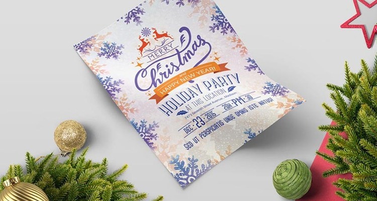 Holiday Party - Flyer Template