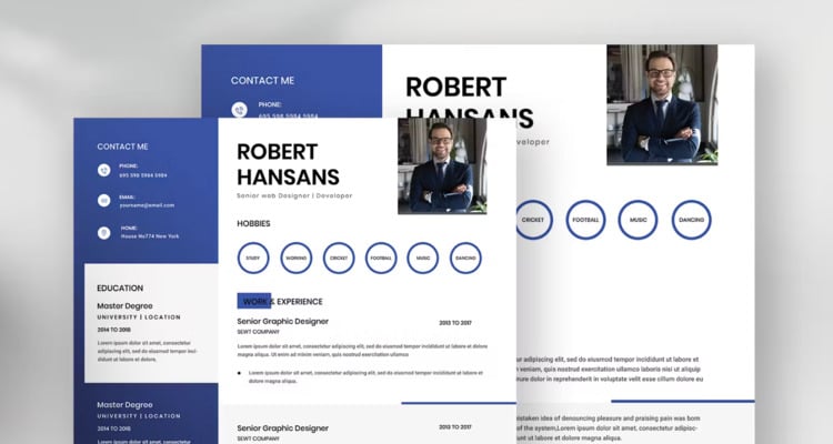 Self Creative Resume & CV Template