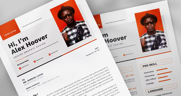 Minimalist CV Resume Vol. 10