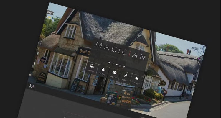 Magician - Responsive Parallax Template
