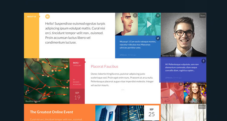 Twelve - Original & Creative Responsive Template