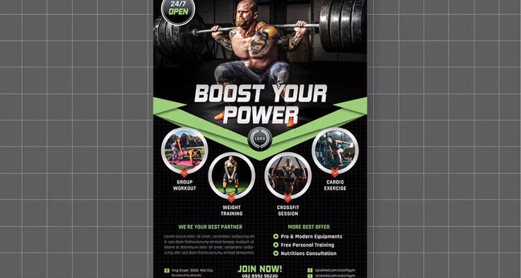 Gym Business Flyer