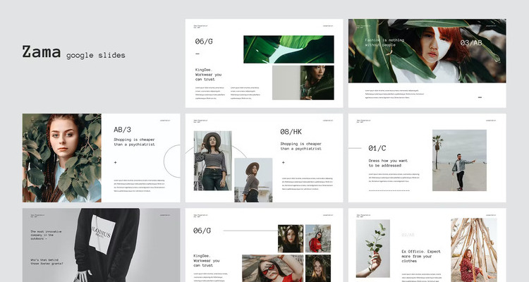ZAMA - Simple Google Slides