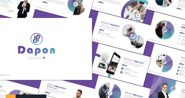 Dapon - Simple Google Slides