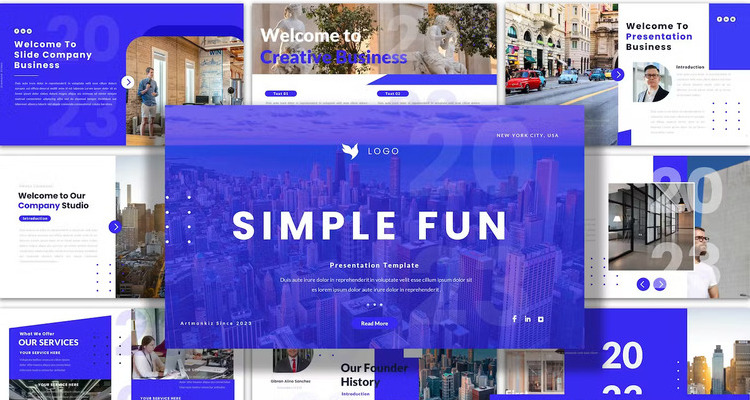 Simple Fun - Google Slides Template