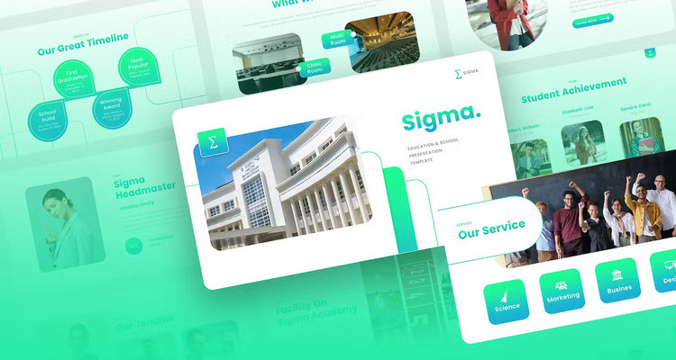 Sigma - Education PowerPoint Template