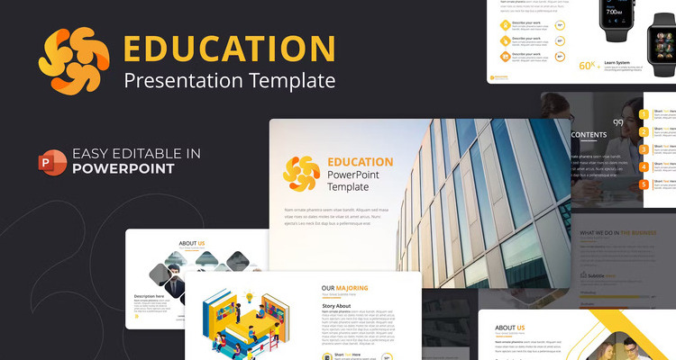 Neat Education PowerPoint Background