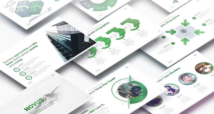 Novus free educational template