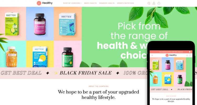 vivid shopify theme screenshot