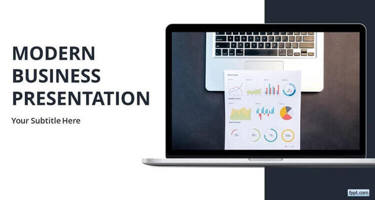 Free Modern Business PowerPoint Template