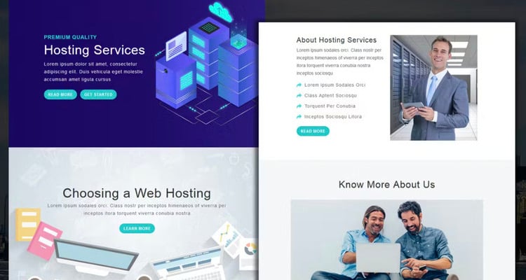 Hosting - Multipurpose Responsive Email Template