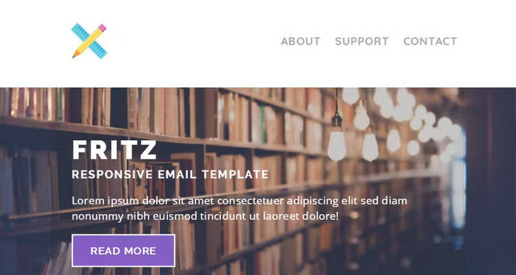 Fritz Responsive Multipurpose Email Template