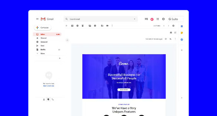 Cromo Corporate Email Newsletter Template