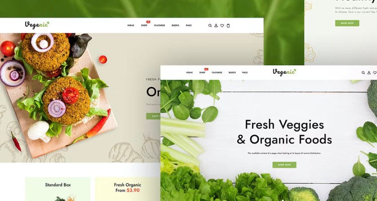 Vegenic - Organic Food Shopify 2.0 Theme