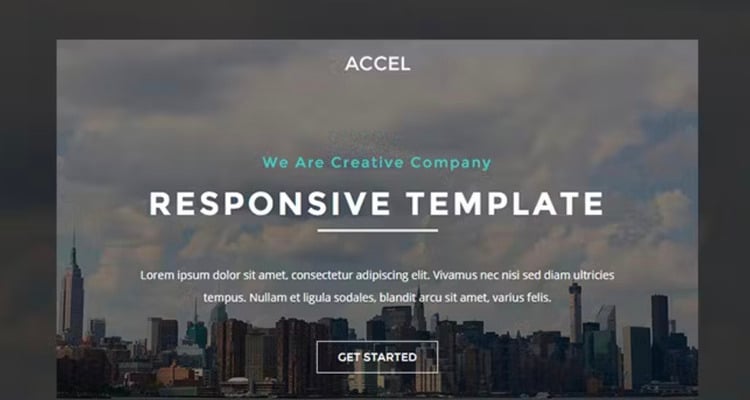 Accel - Responsive Email + StampReady Builder