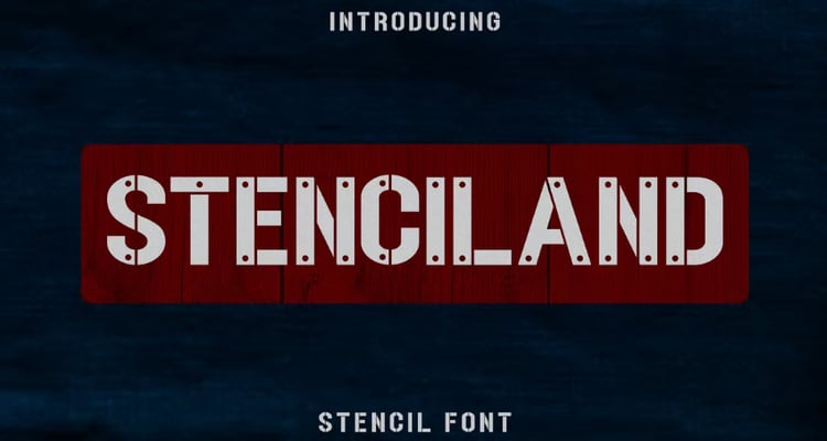Stenciland (OTF & TTF)