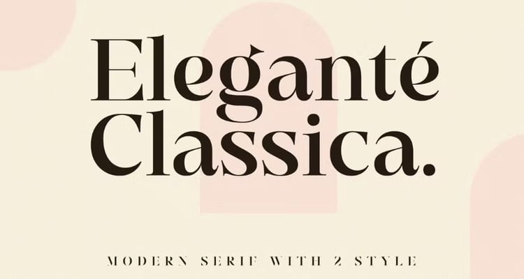Elegante Classica (OTF & TTF)