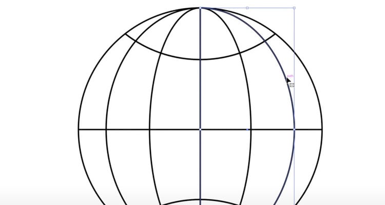 After Effects poster​: Use the Scissors Tool (C) to cut one of the paths.