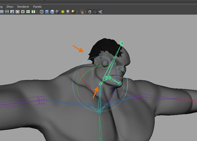 Testing skin modifier