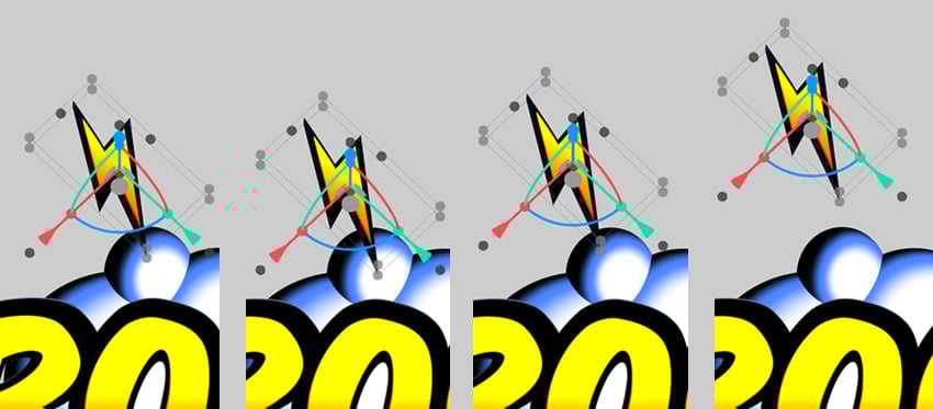 The object movement in each State