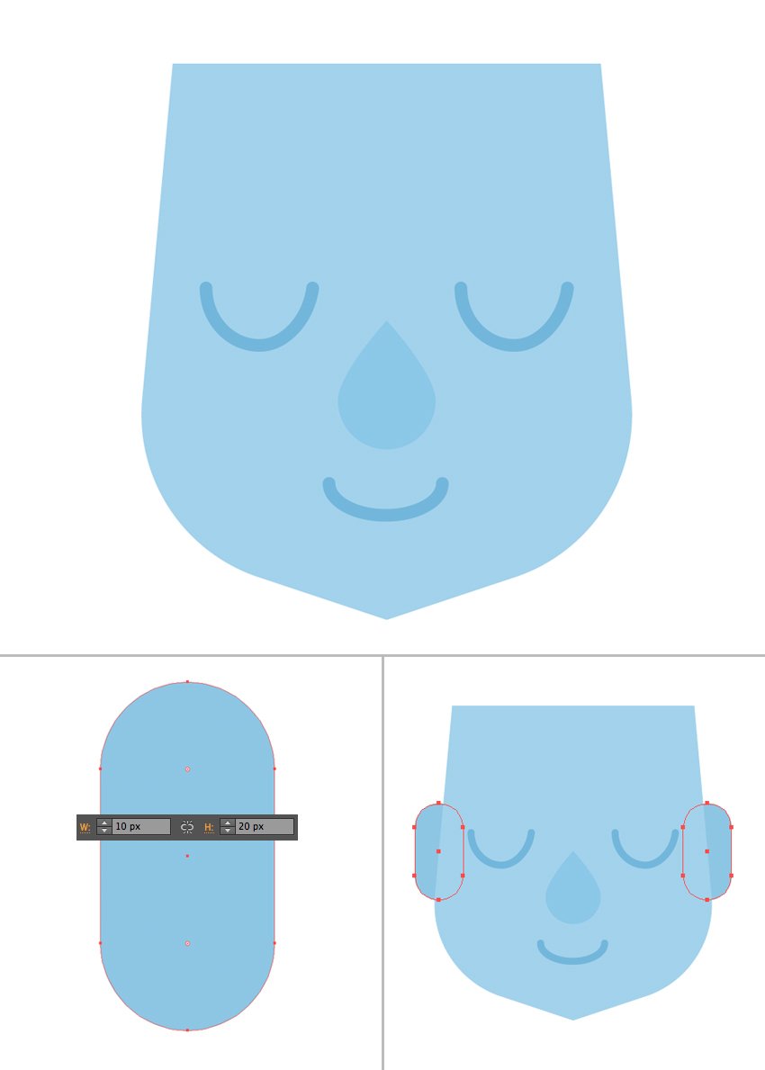 add details to the face