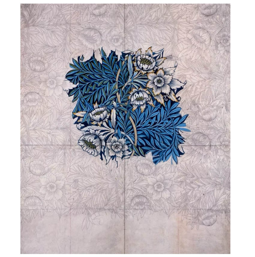 William Morris 'Tulip & Willow' (1875) / Credit: Unsplash
