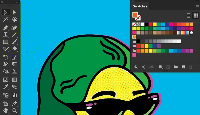 Create New Pattern from Swatch panel