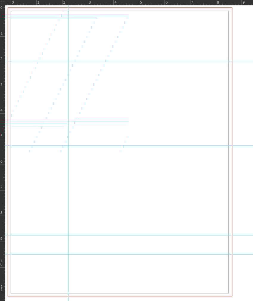 adobe Illustrator show rulers drag drop and guides flyer template event flyer 