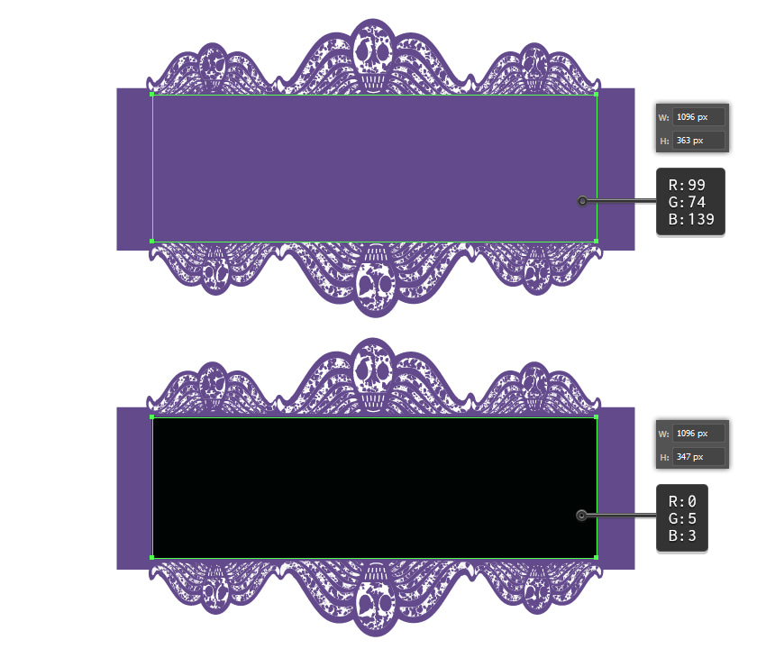 How to make the background logo shape