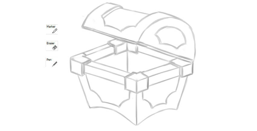 Developing shape of the chest